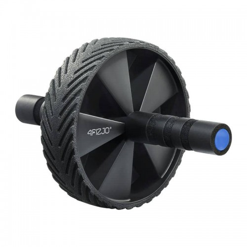 Ролик (гімнастичне колесо) для преса 4FIZJO Ab Wheel Black/Blue, код: P-5907739314857 Ролик (гімнастичне колесо) для преса 4FIZJO Ab Wheel Black/Blue, код: P-5907739314857