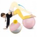 М"яч для фітнесу (фітбол) 4Fizjo 75 см Anti-Burst Pink, код: P-5907739317407
