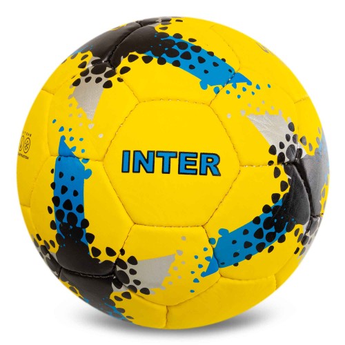 М"яч футбольний Ballonstar Inter Milan №5 PU, жовтий, код: FB-0047-836