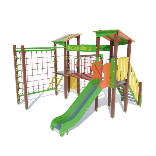 Дитячий комплекс Miros "Вагаелий дворик", код: DIO774 Дитячий комплекс Miros "Вагаелий дворик", код: DIO774
