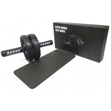 Ролик для преса EasyFit BLM подвійний чорний EF-1356-EF Ролик для преса EasyFit BLM подвійний чорний EF-1356-EF