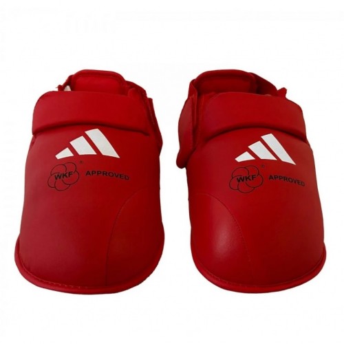 Захист стопи Adidas з ліцензією WKF S, червоний, код: 15561-1099