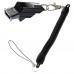 Свисток суддівський пластиковий PlayGame Whistle A-526, чорний, код: FI-6190-S52