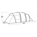 Намет шестимісний Easy Camp Leka Twin 6 (120492), код: 931554-SVA