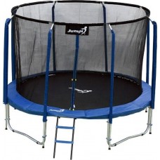 Батут Jumpi Maxy Comfort з внутрішньою сіткою 312 см, синій, код: M-7128447-IN