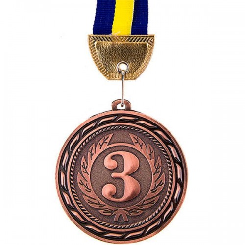 Медаль нагородна PlayGame 70 мм, код: 350-3