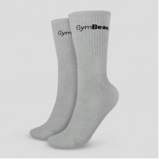 Шкарпетки GymBeam ¾ Socks 3Pack Grey, размер XL/XXL (44-47), серый, код: 310133-GB