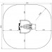 Гребний тренажер InterAtletika 1123х824х887 мм, код: SE135-SM