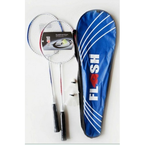 Набір для бадмінтону Flash Badminton racket Set DB-120 (2 ракетки+2волана+чохол на блискавці), код: 4719094950059