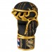 Рукавиці для ММА Phantom Muay Thai Black Gold S/M, код: PHMMAG2939-SM
