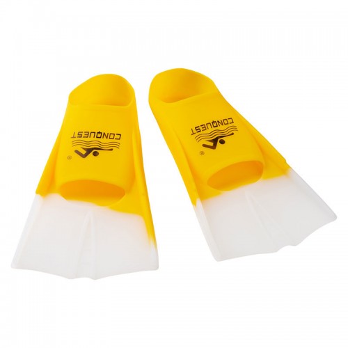 Ласти для басейну Conquest розмір 36-38, жовтий-білий, код: F868-3638Y-WS Ласти для басейну Conquest розмір 36-38, жовтий-білий, код: F868-3638Y-WS