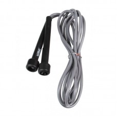 Скакалка в тубусі LiveUp PVC JumpRope 2700 мм, сірий, код: 6951376100655 Скакалка в тубусі LiveUp PVC JumpRope 2700 мм, сірий, код: 6951376100655
