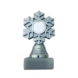 Статуетка PlayGame Сніг, жетон d 25мм h 11см, срібло, код: 2963060103488