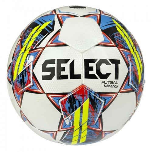 Футзальний м"яч Select Futsal Mimas (FIFA Basic) v22 №4, біло-жовтий, код: 5703543298365 Футзальний м"яч Select Futsal Mimas (FIFA Basic) v22 №4, біло-жовтий, код: 5703543298365