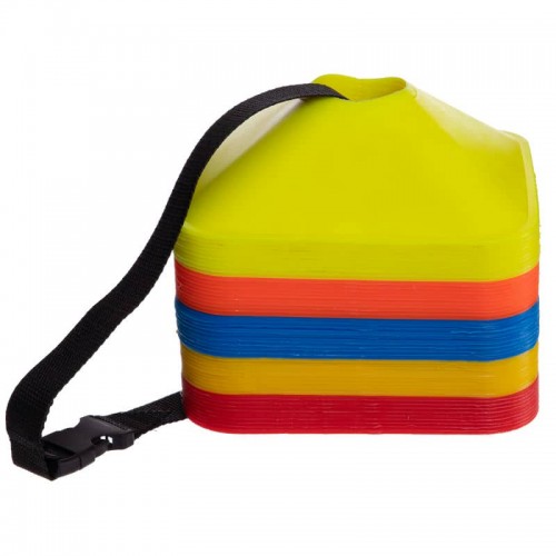 Фішки для розмітки поля SP-Sport квадратні 50шт, код: C-2864-S52 Фішки для розмітки поля SP-Sport квадратні 50шт, код: C-2864-S52