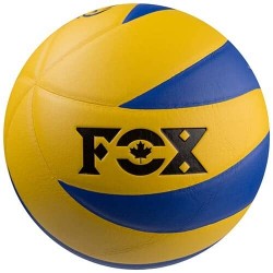 М"яч волейбольний FOX12 жовтий/синій, код: VB/FX-2-WS