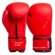 Рукавички боксерські Velo 10 унцій, червоний, код: VL-8187_10R Рукавички боксерські Velo 10 унцій, червоний, код: VL-8187_10R