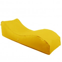 Безкаркасний лежак Tia-Spor Лаундж, оксфорд, 1850х600х550 мм, жовтий, код: sm-0673-3