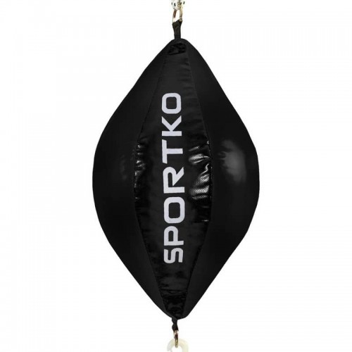 Груша боксерська на розтяжках Sportko 500x240 мм, чорний, код: GP-2_BK