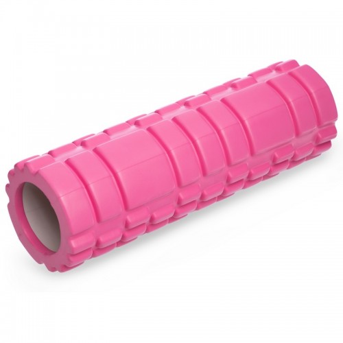 Роллер для йоги та пілатесу SP-Sport Grid Combi Roller, рожевый, код: FI-0457_P-S52