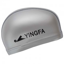 Шапочка для плавання Yingfa, срібний, код: C0078_GR