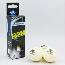 М"ячі для настільного тенісу Donic Champion 3star 3 шт, код: MT-608540