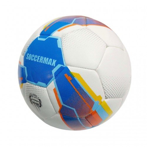 М"яч футбольний Soccermax SM-494 №5, білий-синій, код: 00494-SNS