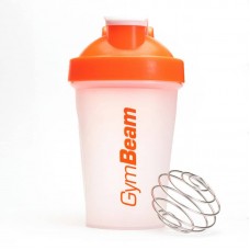 Шейкер GymBeam Blend Bottle 400 мл, прозоро помаранчевий, код: 9000004001011