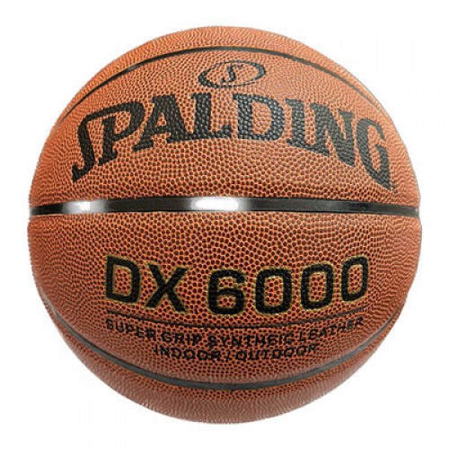 М"яч баскетбольний Spalding №7 DX 6000-PU, помаранчевий, код: SPDX6000-PU-WS