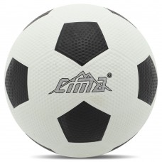М'яч гумовий Cima №5, чорно-білий, код: BA-7896-S52