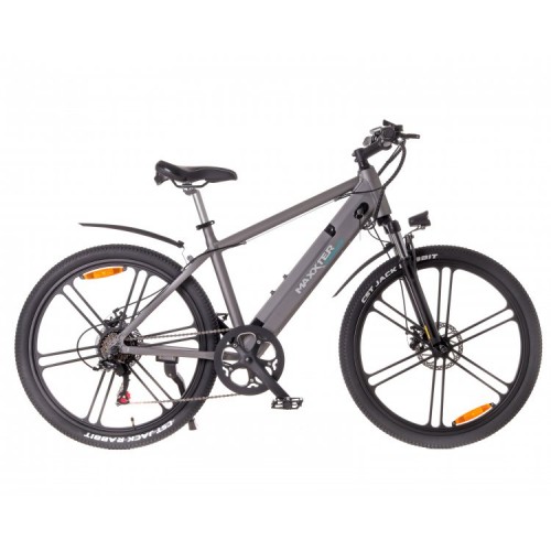 Електричний велосипед Maxxter Ranger (gray) (26", 350 Вт, 10 А/год, 48 В), сірий, код: 1605009-D
