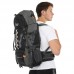 Рюкзак туристичний Deuter 700х300х200 мм, 42+10 літрів, чорний, код: G70-10B_BK