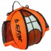 Сумка-рюкзак для м"яча Star 300х700 мм, помаранчевий, код: BT113M_OR Сумка-рюкзак для м"яча Star 300х700 мм, помаранчевий, код: BT113M_OR