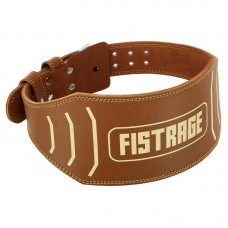 Пояс атлетичний шкіряний Fistrage XL, ширина-15см, коричневий, код: VL-4342_XL