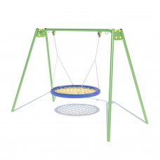 Гойдалка на металевих опорах Miros “Гніздо лелеки” 3200х1600х2140 мм, код: DIO322.5 Гойдалка на металевих опорах Miros “Гніздо лелеки” 3200х1600х2140 мм, код: DIO322.5