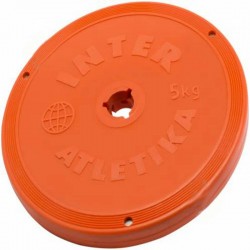 Диск InterAtletika 5 кг, код: ST521.4C Диск InterAtletika 5 кг, код: ST521.4C