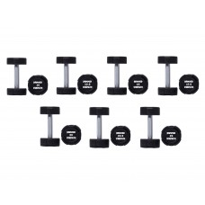 Гантельний ряд Hammer Strength TPU 10-25 кг (7 пар), 245 кг, код: 523474-AX