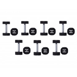 Гантельний ряд Hammer Strength TPU 10-25 кг (7 пар), 245 кг, код: 523474-AX