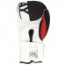 Боксерські рукавиці PowerPlay Matt Challenger 12 унцій, чорний-білий, код: PP_3086_12oz_Bl/White