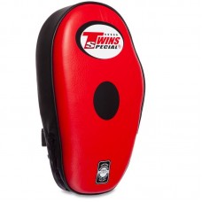 Лапа пряма для боксу та єдиноборств Twins права 29x18x6см, червоний-чорний, код: PML-5-R_RBK Лапа пряма для боксу та єдиноборств Twins права 29x18x6см, червоний-чорний, код: PML-5-R_RBK