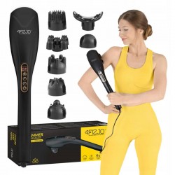Ручний вібраційний масажер для тіла 4Fizjo Long Stick 7 в 1 Black, код: P-5907739319142 Ручний вібраційний масажер для тіла 4Fizjo Long Stick 7 в 1 Black, код: P-5907739319142