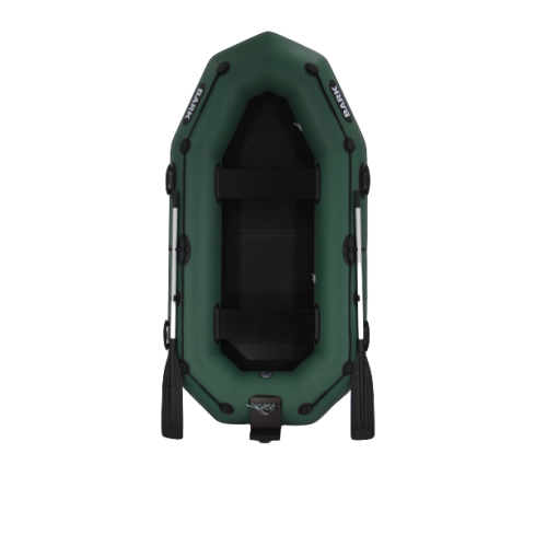 Двомісний надувний гребний човен Bark книжка, 2500х1320х360 мм, код: В-250N-KN