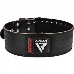 Пояс для пауерліфтингу шкіряний RDX RD1 M, чорний, код: WPB-RD1B-M