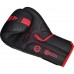 Боксерські рукавиці RDX F6 Kara Matte 12 унцій, чорний-червоний, код: BGR-F6MR-12OZ