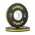 Набір дисків олімпійський HMS BTBR Set Bumper 8 шт, 140 кг, код: 17-61-007-IN