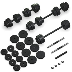 Гантелі з функцією штанги 2в1 Fit-On 32кг, код: 2020-0004