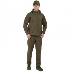 Костюм тактичний (куртка та штани) Tactical Military Rangers розмір XXXL, оливковий, код: ZK-T3006_XXXXLOL