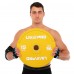 Бамперний диск гумовий LiveUp ø50.5мм, 15кг, жовтий, код: LP8332-15