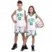 Форма баскетбольна підліткова PlayGame NB-Sport NBA Celtics 11 S (6-8 років), ріст 120-130см, чорний-зелений, код: BA-0967_SBKG-S52