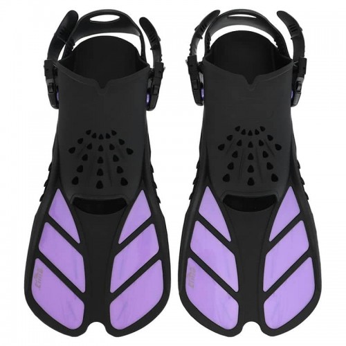 Ласти для тренувань в басейні короткі з відкритою п"ятою Cima ML-XL (42-47), чорний-фіолетовий, код: PL-8968_MLXLV Ласти для тренувань в басейні короткі з відкритою п"ятою Cima ML-XL (42-47), чорний-фіолетовий, код: PL-8968_MLXLV